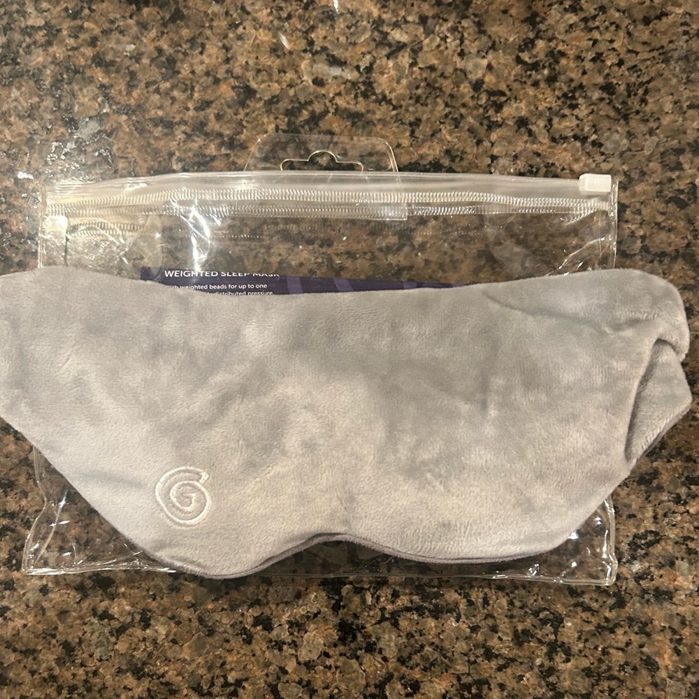 Gravity sleeping mask
